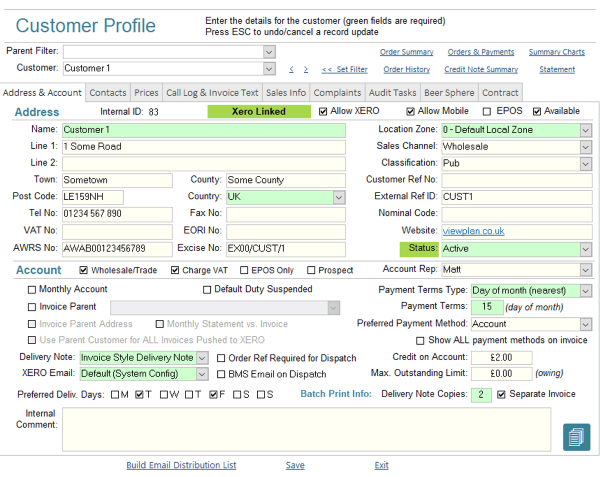 ViewPlan BMS Overview